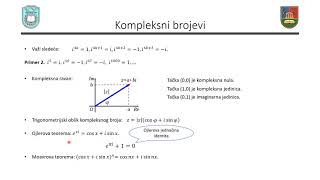 Pripremna nastava 09052020  Kompleksni brojevi [upl. by Weir]