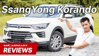 2020 SsangYong Korando 15  sgCarMart Reviews [upl. by Ardnauqal949]