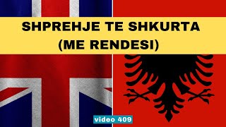 Anglisht  Shprehje te shkurta I Anglisht shqip perkthim I video 409 [upl. by Epner]