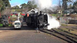 K160  Victorian Goldfields Railway  20072011  Part 1 of 2 [upl. by Ys]