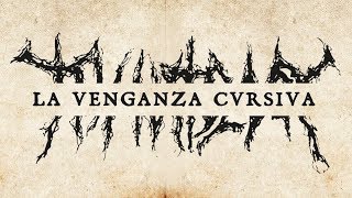 Thanatology  La Venganza Cursiva Lyric Video [upl. by Delorenzo]