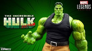 Marvel Legends Smart Hulk  Professor Hulk  Merged Hulk Custom Action Figure Showcase [upl. by Amathist]