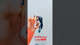 At RFID card center shortvideo adityavlogs5559 [upl. by Asihtal]