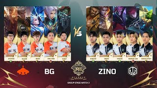 Zino Esport vs Burmese Ghouls M6 Myanmar Qualifier  Group Stage Day1 Game 1 BO3 [upl. by Anneuq402]