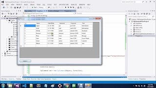 Tutorial How to Get Values from Database to DataGridview in C in UrduHindi [upl. by Sanburn]