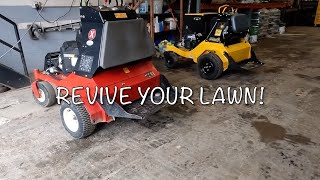 Aeration amp Overseeding The Ultimate Lawn Care Combo for Thick Healthy Grass [upl. by Ardnaet98]