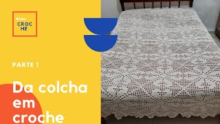 colcha em croche part 1 [upl. by Diet]