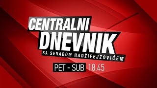 CENTRALNI DNEVNIK – 29 11 2024 [upl. by Eelrebmik]