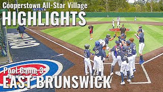 Highlights  Cooperstown All Star Village  Pool Game 3 Riverhead Waves vs East Brunswick Cubs [upl. by Tillfourd]