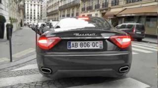 Maserati Granturismo S start up revs and accelerations [upl. by Annadiana186]