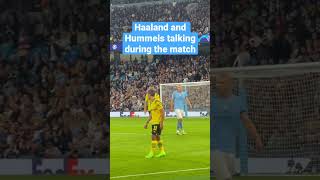 Haaland and Hummels talk [upl. by Alekin323]