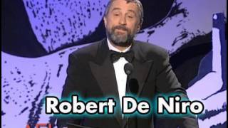 Robert De Niro Salutes Martin Scorsese at the AFI Life Achievement Award [upl. by Lanta]