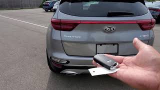 CK  2022 Kia Sportage  How To Use Your Smart Power Liftgate [upl. by Nodab601]