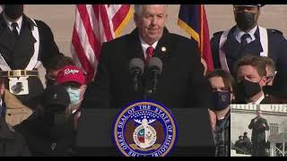 Remarks from Governor Mike Parsons Inaugural Address [upl. by Ros]