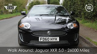 Jaguar XKR 50  26000 Miles  Walk Around [upl. by Siuqaj963]