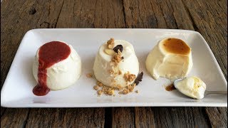 PANNA COTTA original Italian recipe without gelatin [upl. by Narda703]