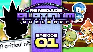 BACK to SINNOH Pokemon Renegade Platinum Nuzlocke Ep 01 [upl. by Ibrad]