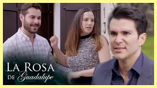 Jorge encuentra a su esposa con su exnovio  La Rosa de Guadalupe 24  La reina del castillo [upl. by Lareena]