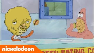 SpongeBob Schwammkopf  Goldene Momente  Der KrabbenburgerWettbewerb  Nickelodeon Deutschland [upl. by Bettzel]