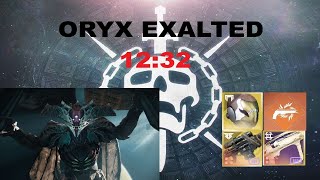 Pantheon quotOryx Exaltedquot Speedrun World Record 1232 [upl. by Etneciv]