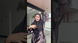 Tutorial Jilbab Segi Empat Oval bahan ceruti 😍 save dulu buat nantin😗 [upl. by Lemej337]