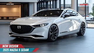 2025 Mazda 6 A Stunning Redesign with Unmatched Performance  Full Review [upl. by Alyahc]