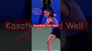 Kasatkina did well Kasatkina  M Andreevatennis sports highlights shorts [upl. by Towrey713]