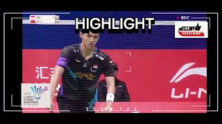 Jonatan Christin INA VS Lei Lan Xi  CHN  QF Li Ning China Master Badminton 2024 [upl. by Octavia413]