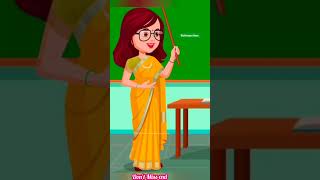 Teacher Home Work Q Nahi Kiya funny short story [upl. by Nenad151]