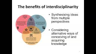 Interdisciplinary working and action [upl. by Airlia]