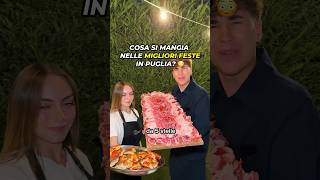 COSA SI MANGIA in una FESTA 5 Stelle in Puglia😳 non ci crederai pugliafood foodbloggeritaliani [upl. by Stalker]