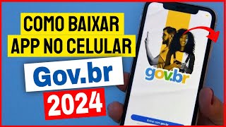 Govbr  Como Baixar e Usar o App Gov br no Celular [upl. by Zohara]