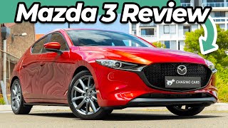 The best small car on the market Mazda 3 hatchback 2023 review [upl. by Rainger]