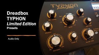 Dreadbox  Typhon Limited edition [upl. by Amelina75]