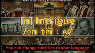 n Intrigue meaning with 5 examples [upl. by Durarte452]