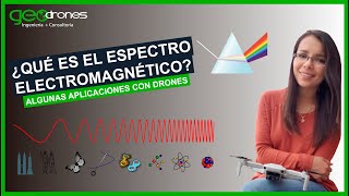 🔴EL ESPECTRO ELECTROMAGNÉTICO  Monitoreo de vegetación inspección y otras aplicaciones con DRONES [upl. by Sparkie91]