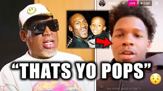 Dennis Rodman REVEALS Anthony Edwards is JORDANS SON [upl. by Haswell]