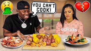 BEING MEAN To My Wife To See How She Would React SHRIMP BOIL SEAFOOD MUKBANG [upl. by Kimberley]