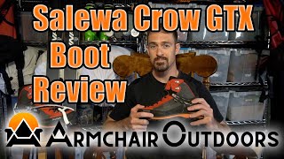 3 Minute Review Salewa Crow GTX Boots [upl. by Rozalin379]