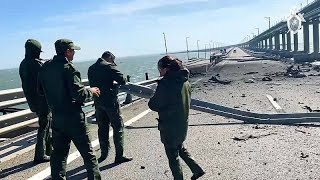 Explosion sur le pont de Crimée  un revers dampleur pour Moscou [upl. by Bronwyn]