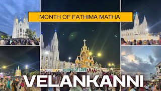 THE MONTH OF FATHIMA MATHA velankanni feast trendingstatus jesus ytshorts velankannichurch [upl. by Annig]