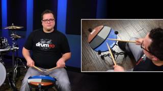 Double Ratamacue  Drum Rudiment Lesson Drumeo [upl. by Javier]