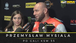 Przemysław Mysiala nokautuje Stipe Bekavaca na gali KSW 55 [upl. by Benoite949]