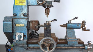 Restoration Lathe Machine  Complete Process [upl. by Enilorak97]