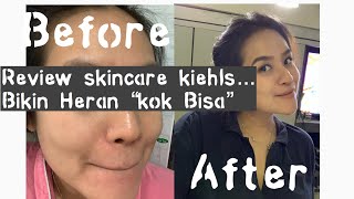 Review Skincare Kiehls amp Tahap pemakaian skincare Hasilnya “WOW” [upl. by Ahsener481]