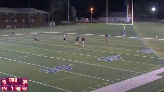 Wallington High School vs Saddle Brook High School Mens Varsity Football [upl. by Allicirp101]