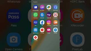 How to Hide Apps in Samsung phone shortvideo hideapps hideap [upl. by Dannica]