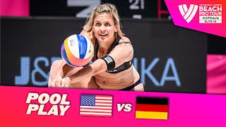 HughesCheng vs LudwigLippmann  Pool Play Highlights  Ostrava 2024 BeachProTour [upl. by Llebyram836]