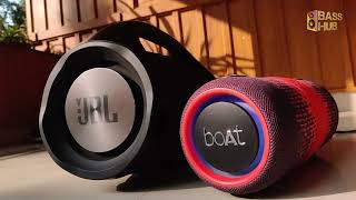 Boat Stone 1200f vs Jbl Boombox Bass Test Full Volume [upl. by Arhsub]