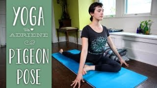 Pigeon Pose  Yoga With Adriene [upl. by Ardnovahs673]